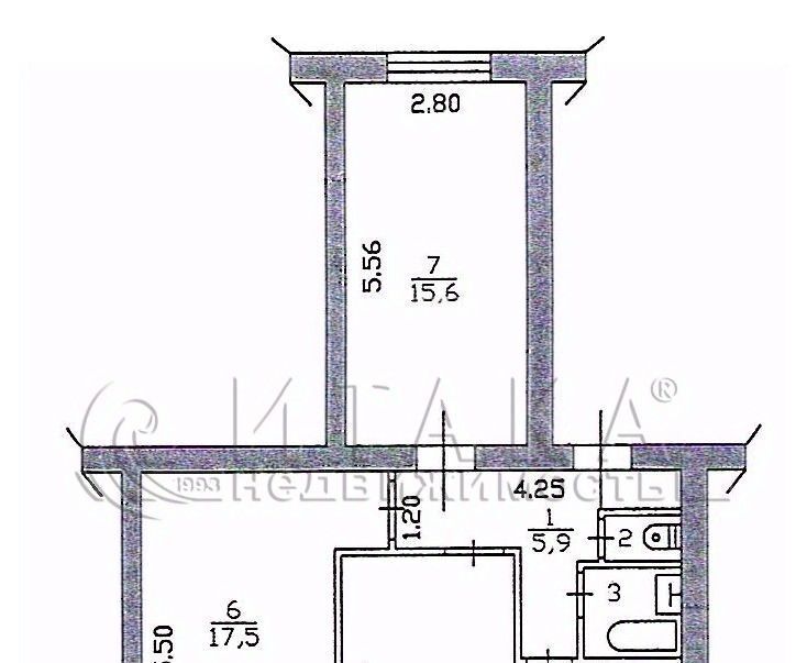 квартира р-н Выборгский п Рощино ул Садовая 9а Беговая фото 19