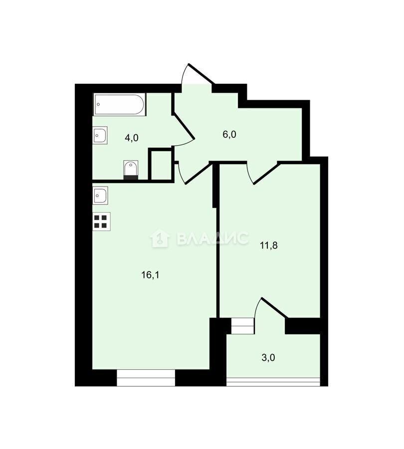 квартира г Москва метро Братиславская ул Люблинская 72 корп. 8 фото 4