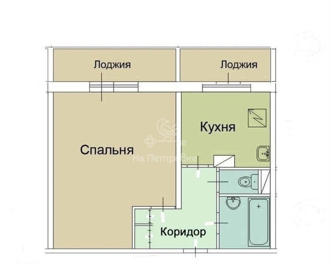 квартира г Москва метро Орехово ул Загорьевская 23к/2 фото 19