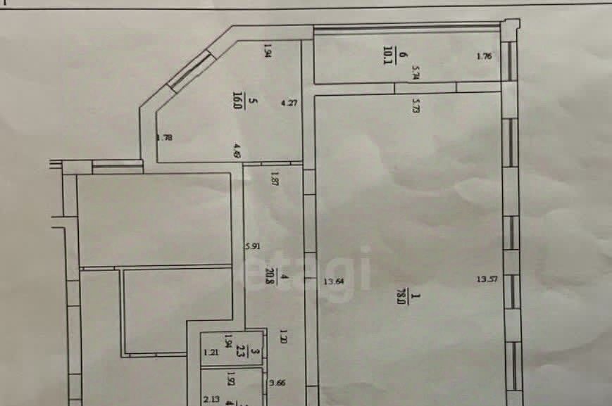 квартира г Ульяновск р-н Ленинский ул Буинская 38а фото 42