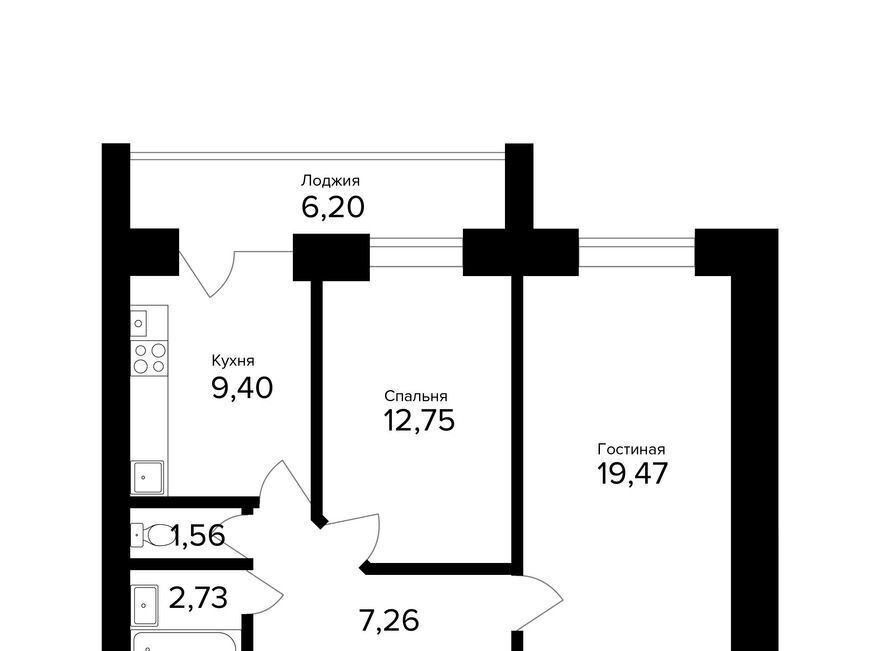 квартира г Ярославль р-н Дзержинский ул Александра Додонова 8к/6 фото 1