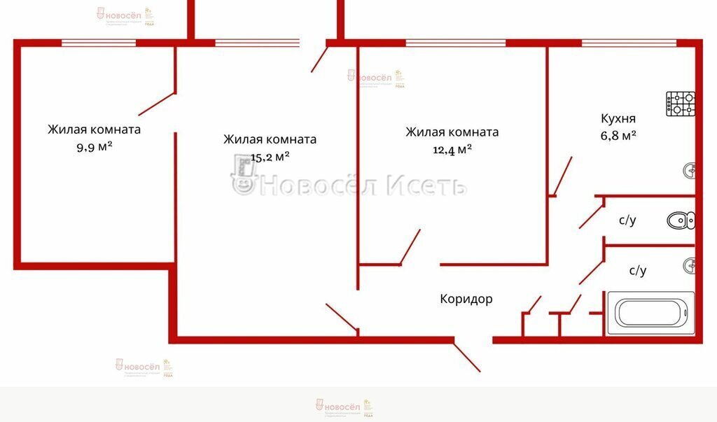 квартира г Екатеринбург р-н Октябрьский Ботаническая ул Машинная 42к/2 фото 1