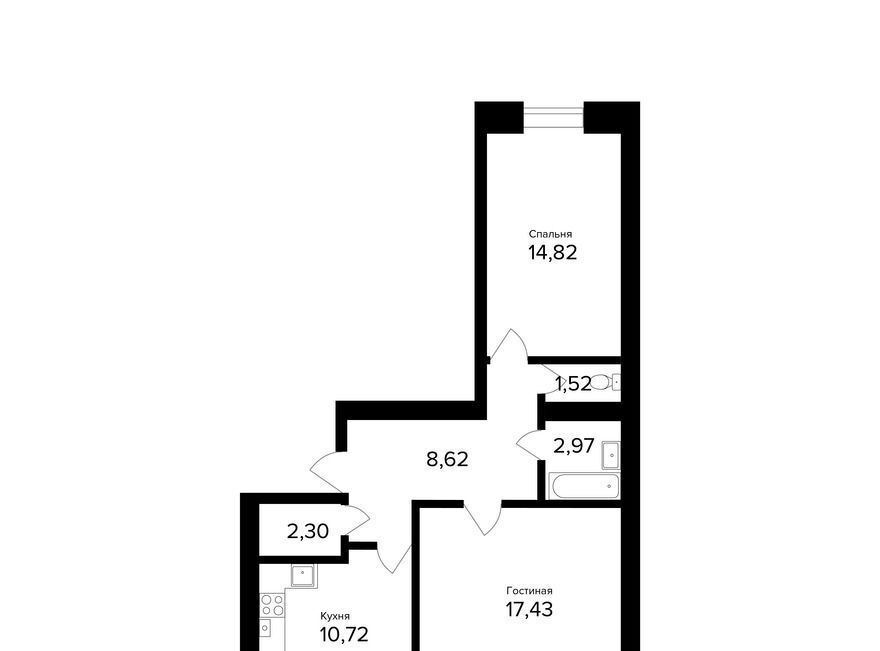 квартира г Ярославль р-н Дзержинский ул Александра Додонова 8к/5 фото 1