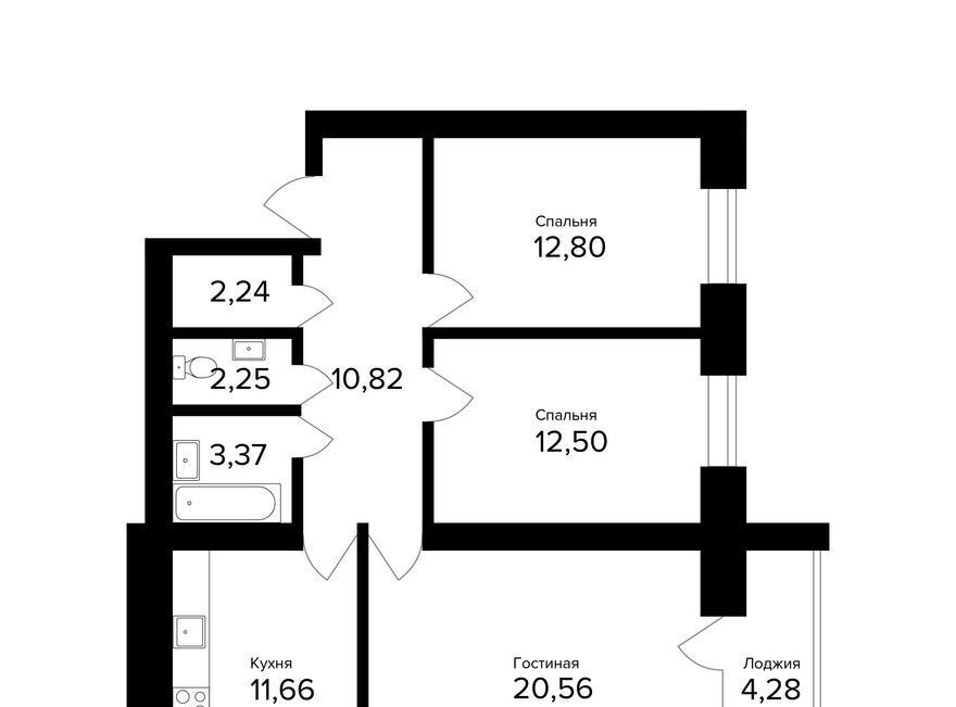 квартира г Ярославль р-н Дзержинский ул Александра Додонова 8к/6 фото 1