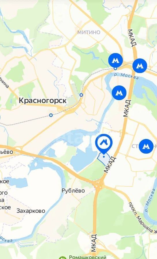 квартира г Красногорск ул Липовой Рощи 1к/2 Москва, Строгино фото 3