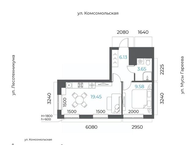 р-н Октябрьский микрорайон Глумилино-2 8-е Небо жилой комплекс фото