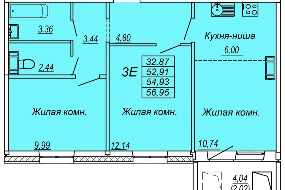 квартира г Хабаровск р-н Железнодорожный Железнодорожный район, городской округ Хабаровск фото 1