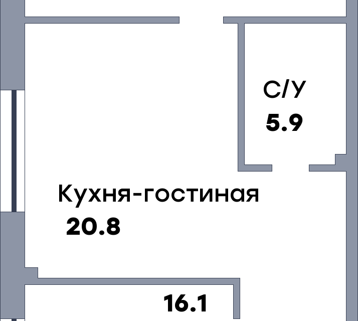 квартира г Самара р-н Ленинский Самара городской округ, Жилой комплекс Кватро фото 1