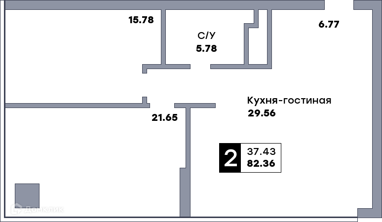 квартира г Самара р-н Ленинский Самара городской округ, Сооружение фото 1