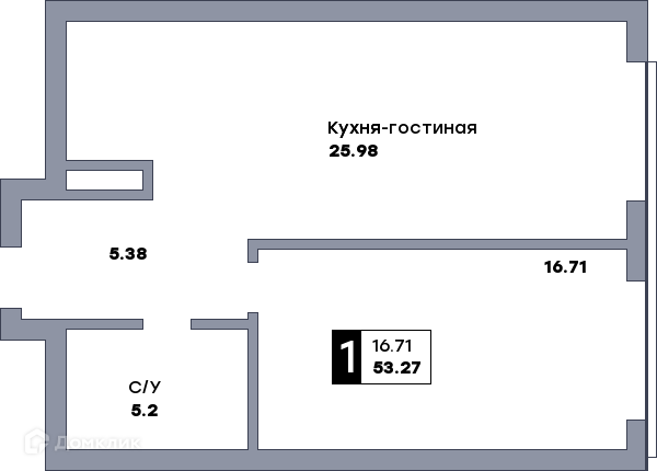 квартира г Самара р-н Ленинский Самара городской округ, Сооружение фото 1