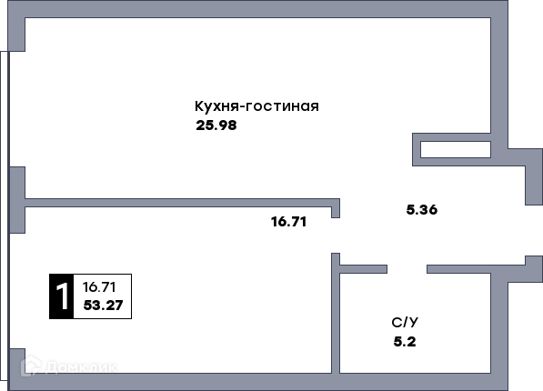 квартира г Самара р-н Ленинский Самара городской округ, Сооружение фото 1