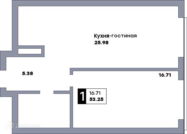 квартира г Самара р-н Ленинский Самара городской округ, Сооружение фото 1