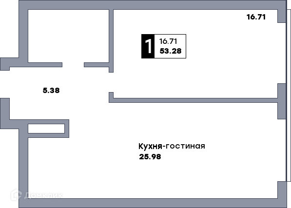 квартира г Самара р-н Ленинский Самара городской округ, Сооружение фото 1