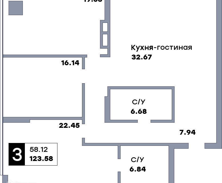 квартира г Самара р-н Ленинский Самара городской округ, Сооружение фото 1