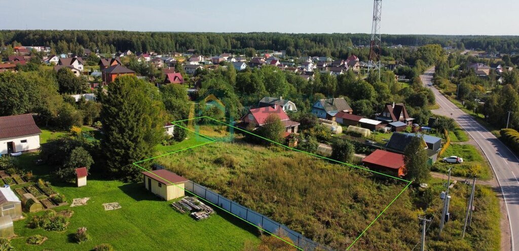 земля р-н Ломоносовский д Малое Коновалово ул Центральная Пениковское сельское поселение фото 3