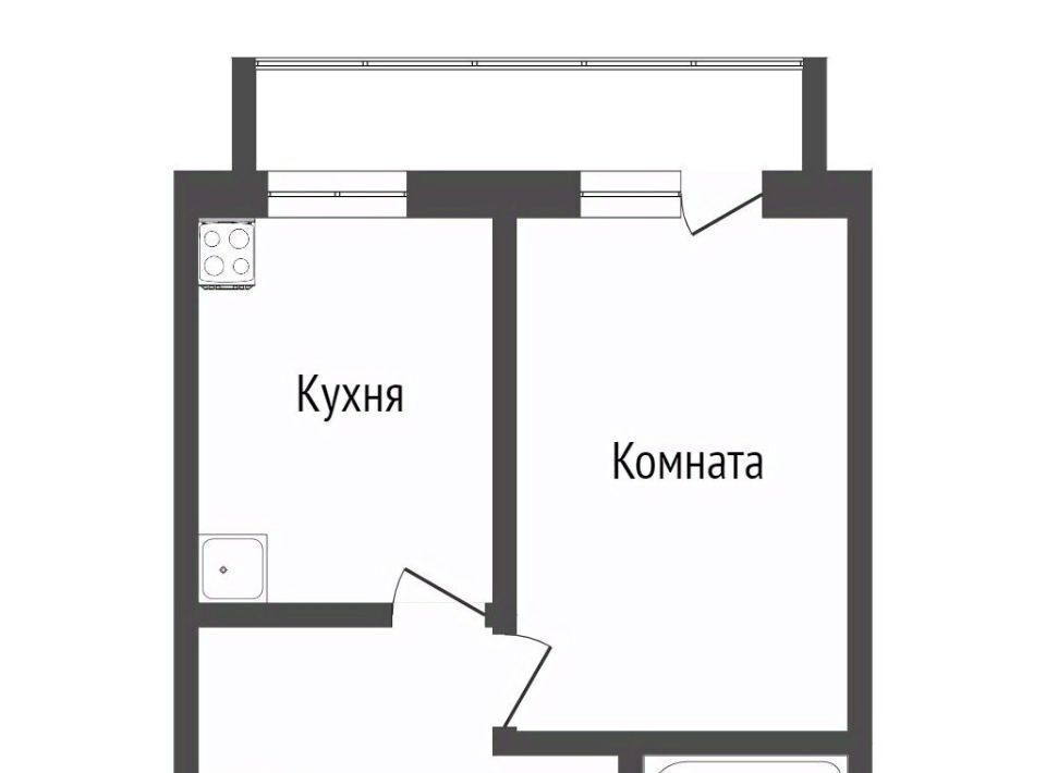 квартира г Улан-Удэ мкр Энергетик р-н Октябрьский 35 фото 7