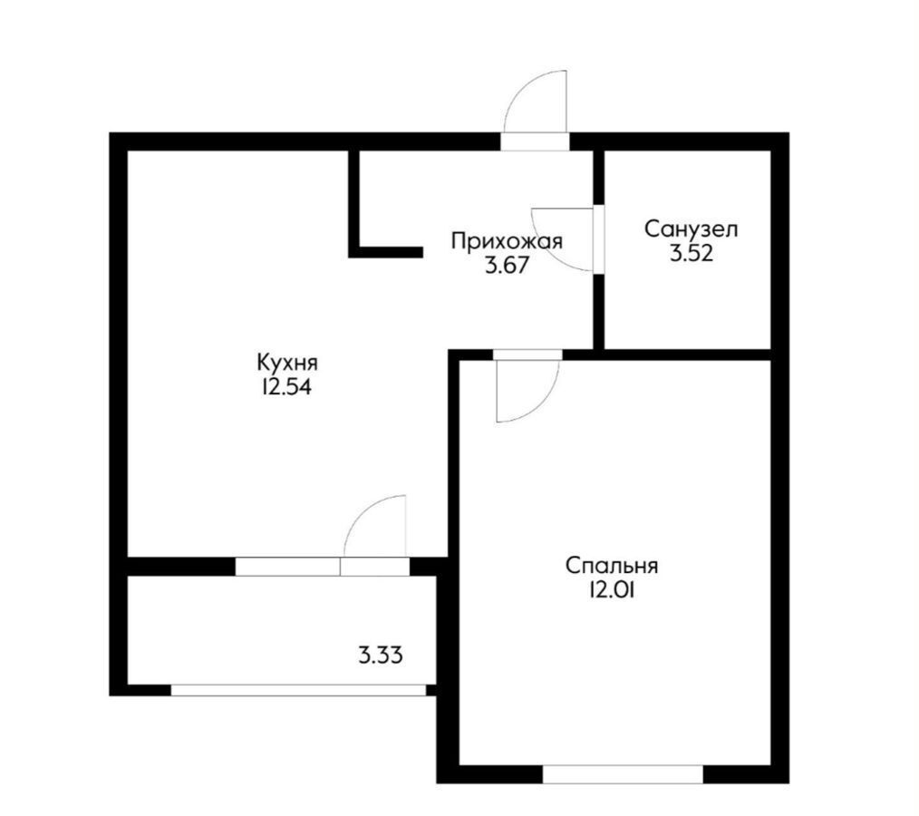 квартира г Краснодар р-н Прикубанский ул им. генерала Корнилова 9к/3 фото 9