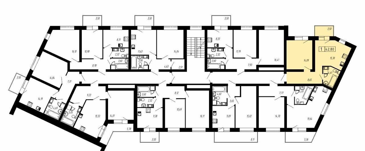 квартира р-н Всеволожский д Скотное ул Вересковая 8 корп. 2, Агалатово фото 1