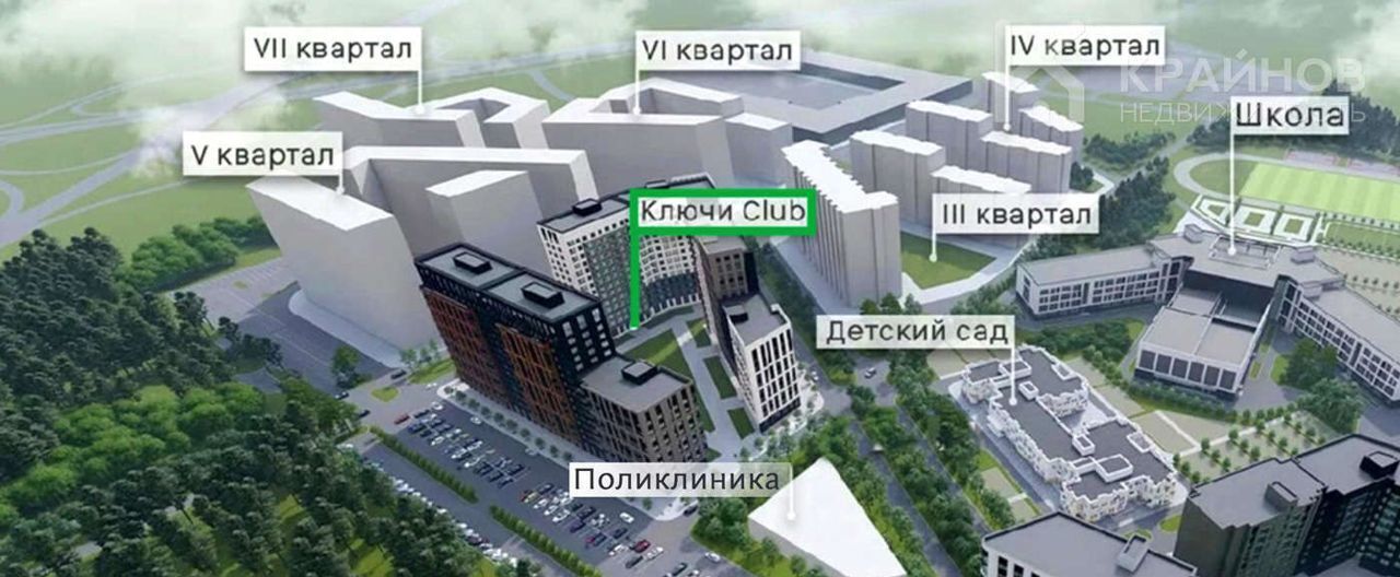 квартира г Воронеж р-н Железнодорожный ул Остужева 52/5 ЖК «Ключи CLUB» фото 8