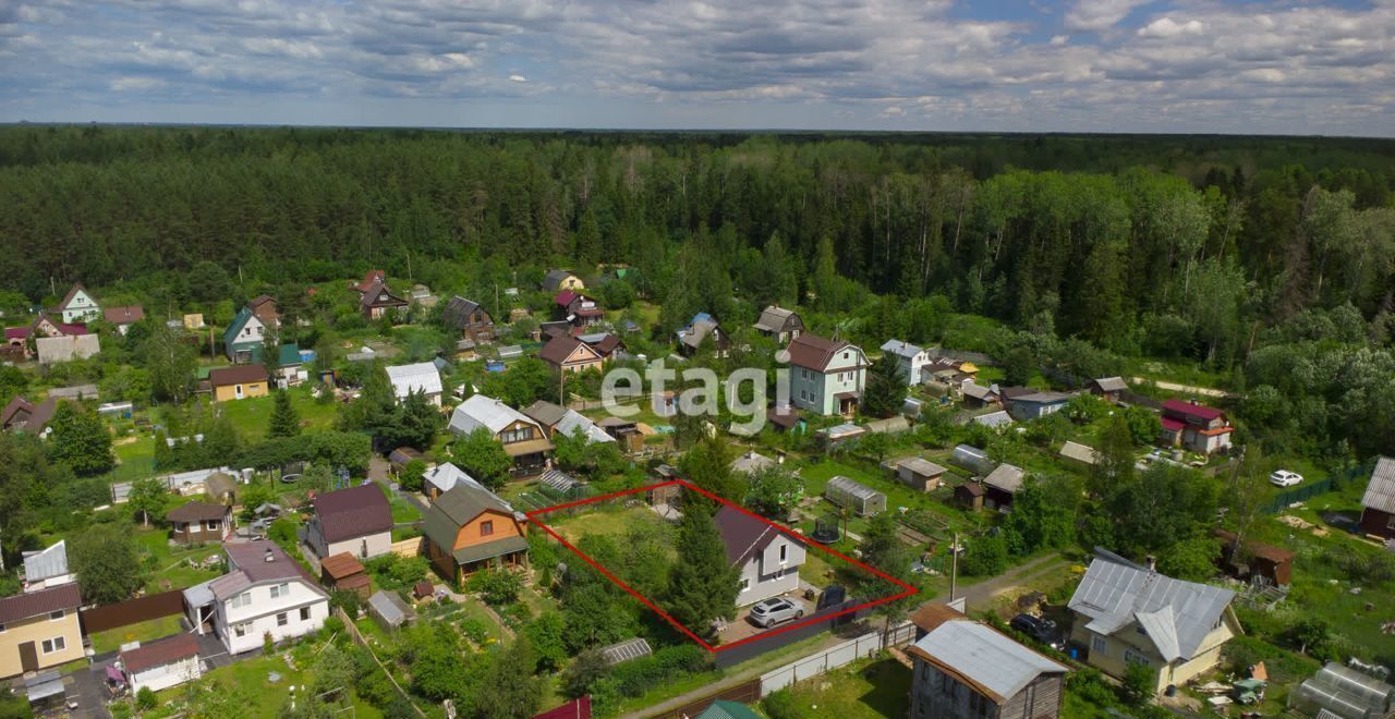 дом р-н Тосненский г Тосно снт Строитель Московское шоссе, 49 км, Тосненское городское поселение, массив Рубеж, 4-я линия, 91 фото 31