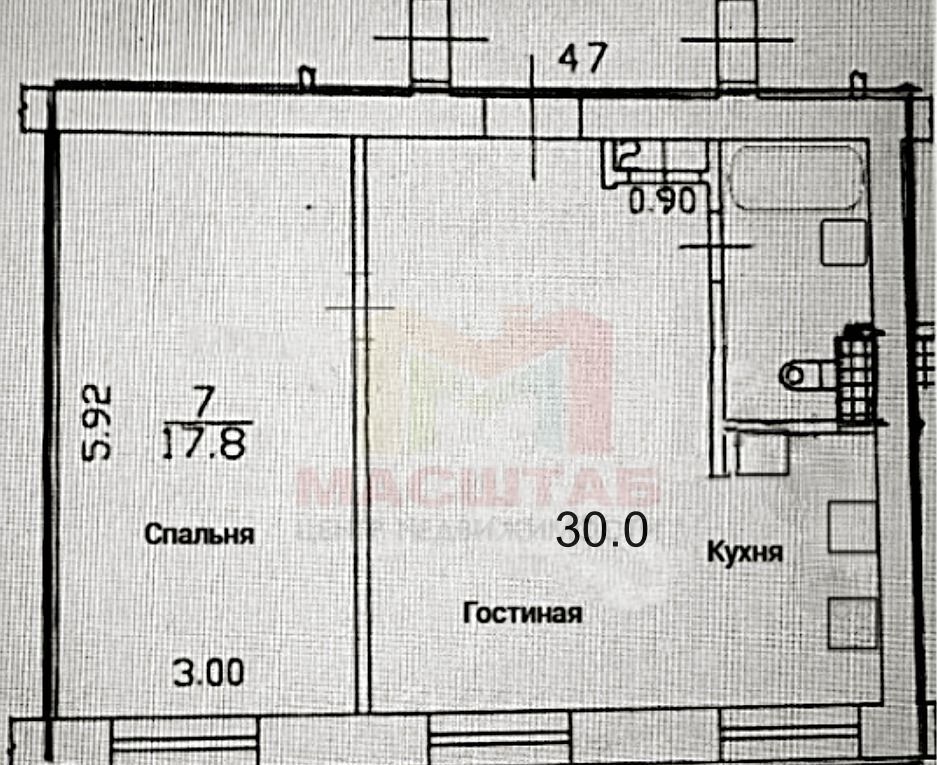 квартира г Санкт-Петербург метро Ладожская ул Синявинская 22 фото 20