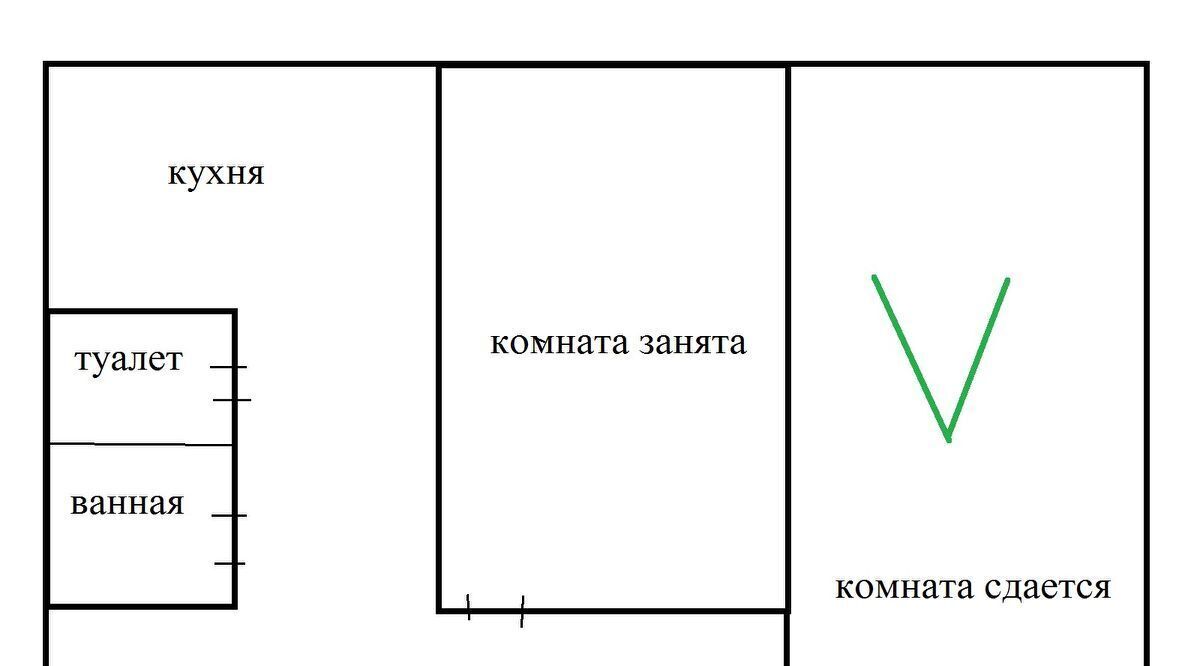 комната г Москва метро Славянский бульвар ул Давыдковская 2к/1 фото 1