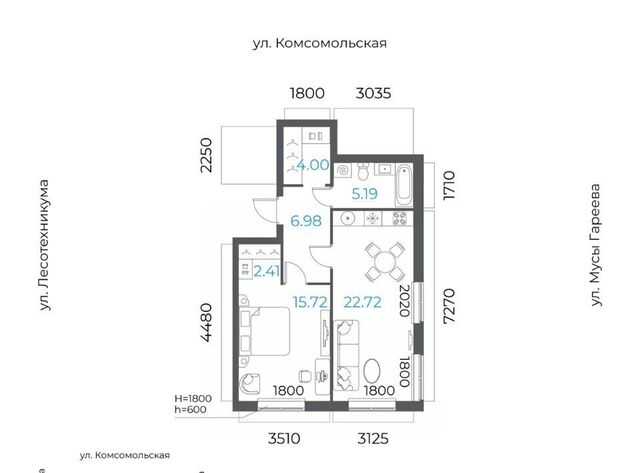 р-н Октябрьский микрорайон Глумилино-2 8-е Небо жилой комплекс фото