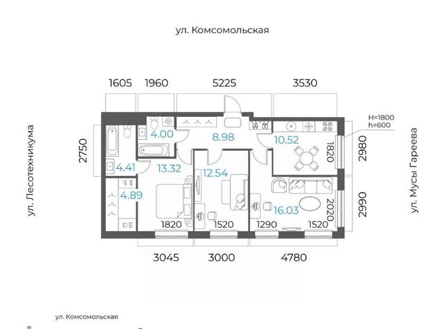 р-н Октябрьский микрорайон Глумилино-2 фото