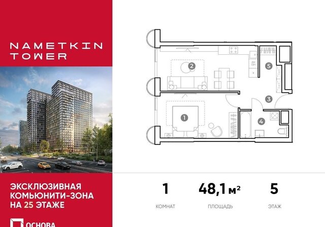 ул Намёткина Воронцовская, «NAMETKIN TOWER» фото