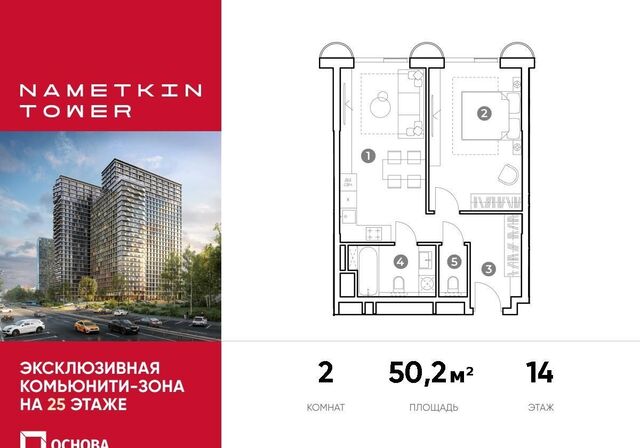 ул Намёткина Воронцовская, «NAMETKIN TOWER» фото