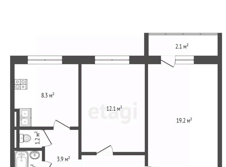 квартира г Нижний Новгород р-н Московский ул Маршала Казакова 9 фото 12