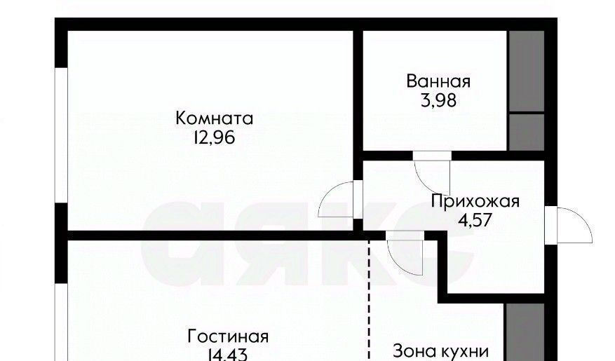 квартира г Москва метро Рассказовка ул Западная 10 Московская область, Одинцово фото 2