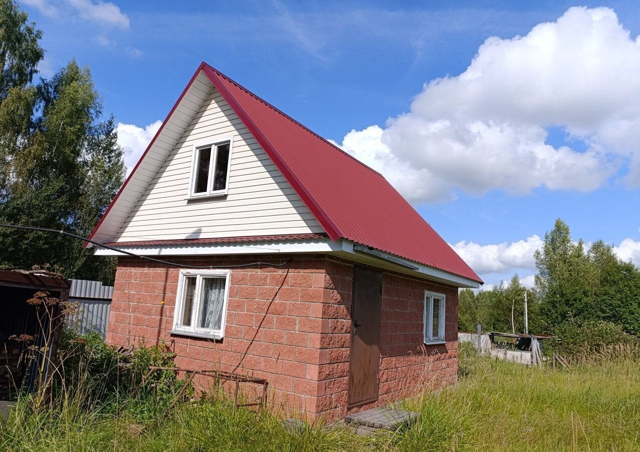 дом городской округ Клин д Соково снт Березовка 79 км, Центральная ул, Клин, Рогачёвское шоссе фото 1