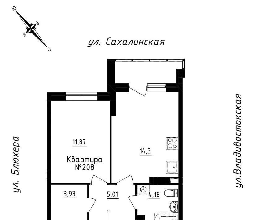 квартира г Екатеринбург р-н Кировский Машиностроителей ул Кронштадтская фото 1