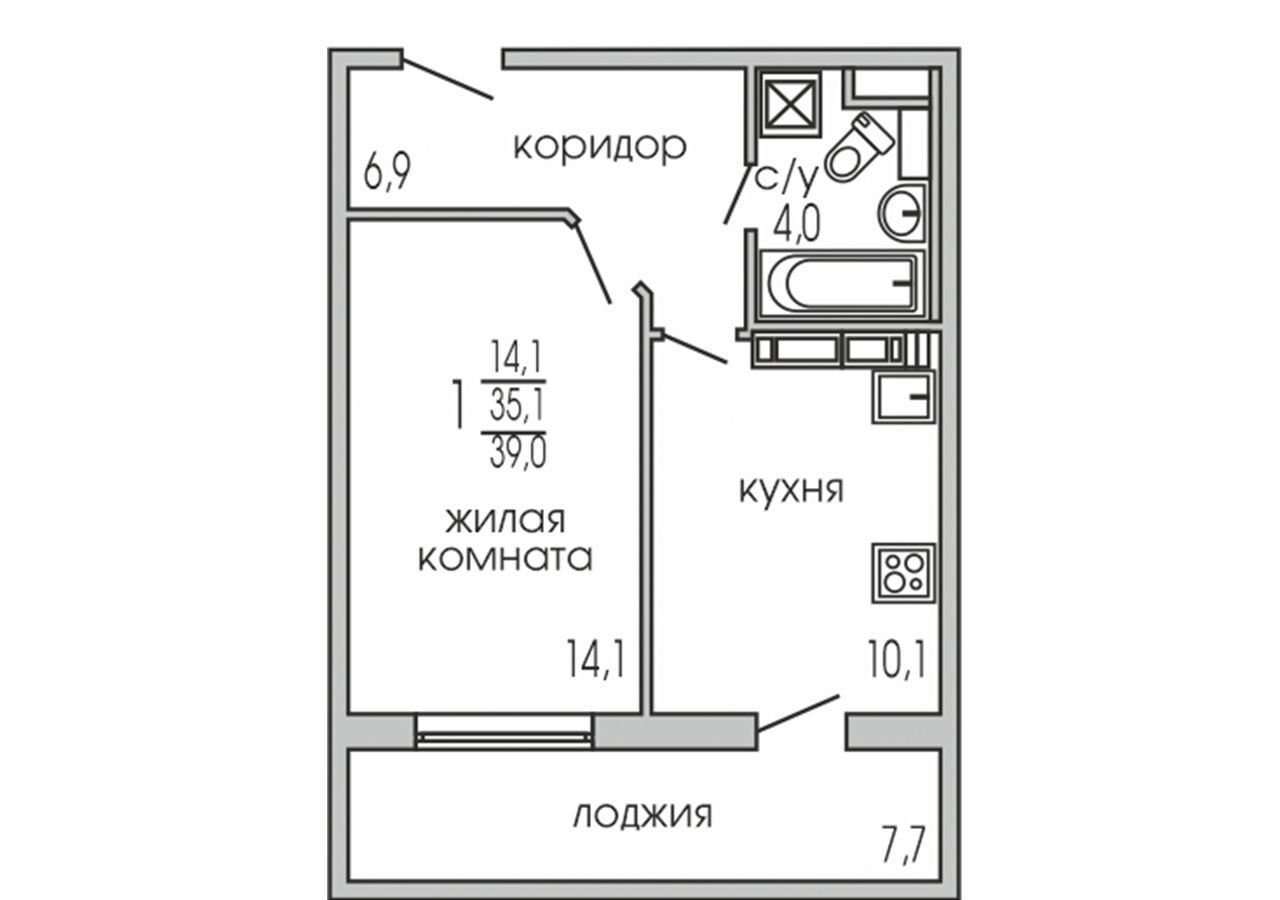 квартира г Набережные Челны р-н Комсомольский ул Авангардная 63 фото 3