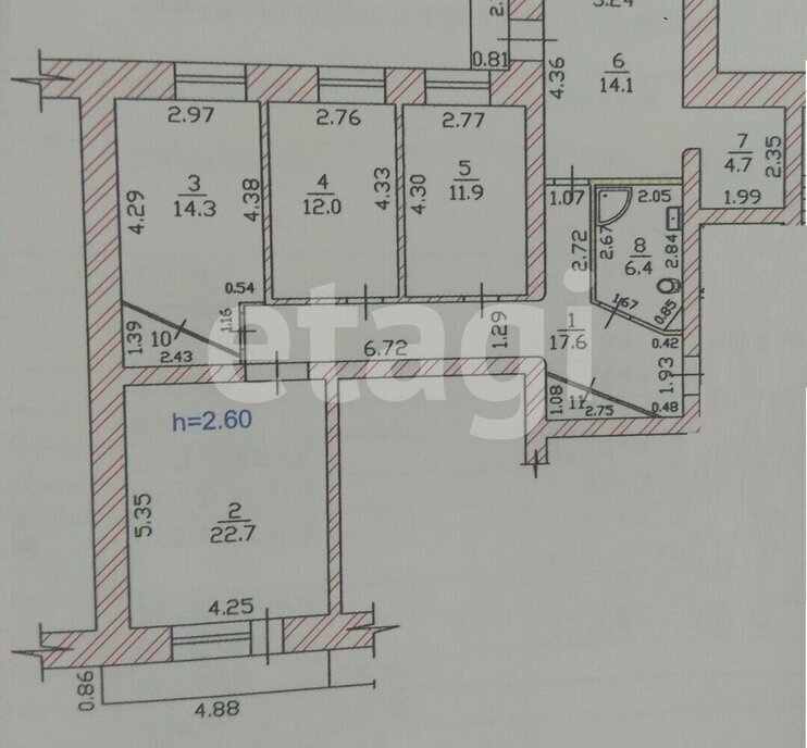 квартира г Абакан ул Торосова 17 фото 22