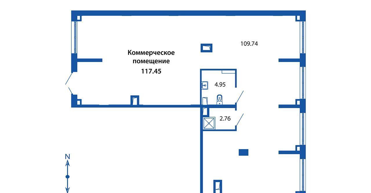 свободного назначения р-н Всеволожский г Мурино б-р Воронцовский 21к/1 Девяткино, Муринское городское поселение фото 1