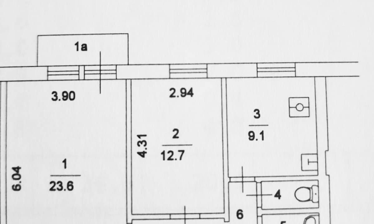 квартира г Москва метро Академическая ул Винокурова 5/6к 2 фото 2