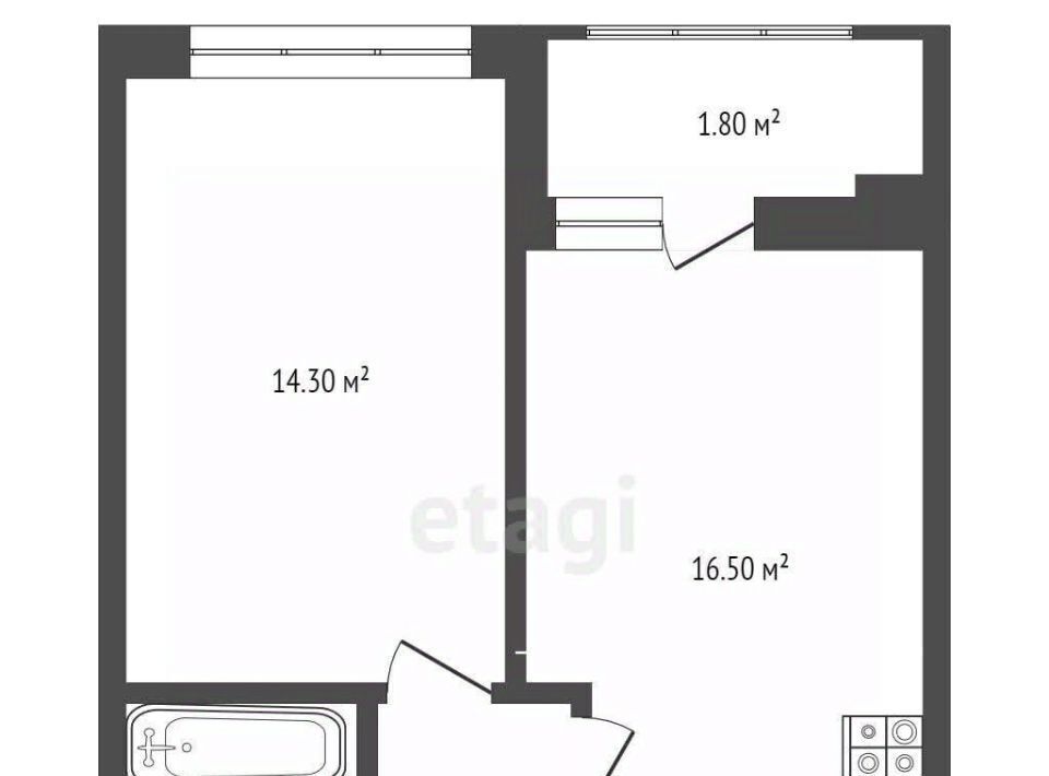 квартира г Ростов-на-Дону р-н Кировский ул Бориса Слюсаря 23с/2 фото 17