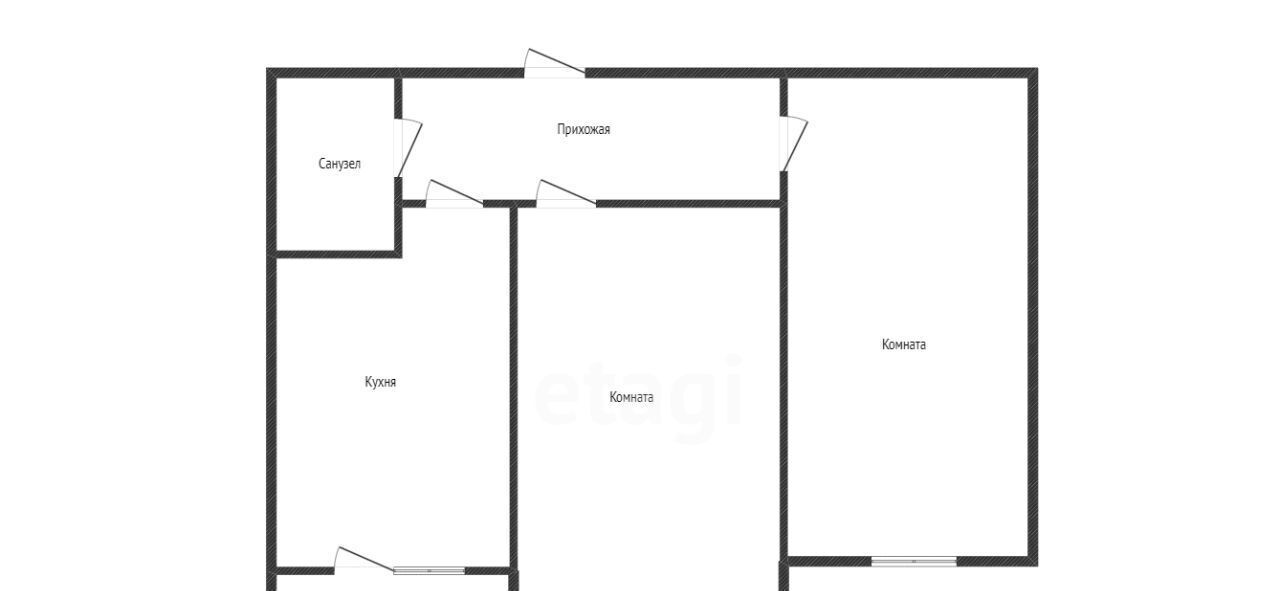 квартира г Краснодар р-н Прикубанский ул им. Адмирала Крузенштерна 6/3 фото 4