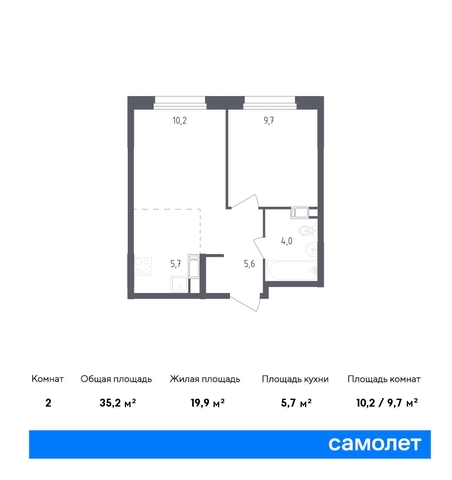 ЖК «Ольховый Квартал» метро Ольховая Коммунарка, к 2. 1 фото