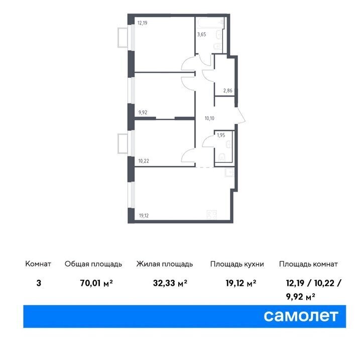 квартира г Москва метро Строгино ЖК «Квартал Строгино» к 2, Московская область, Красногорск фото 1