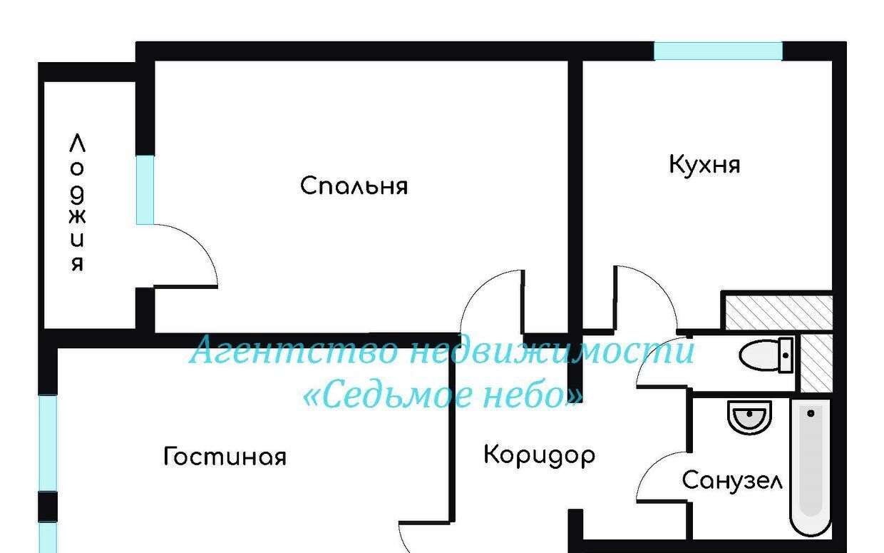 квартира г Москва метро Улица Милашенкова ул Большая Марфинская 4к/3 ЖК «Марфино» муниципальный округ Марфино фото 3