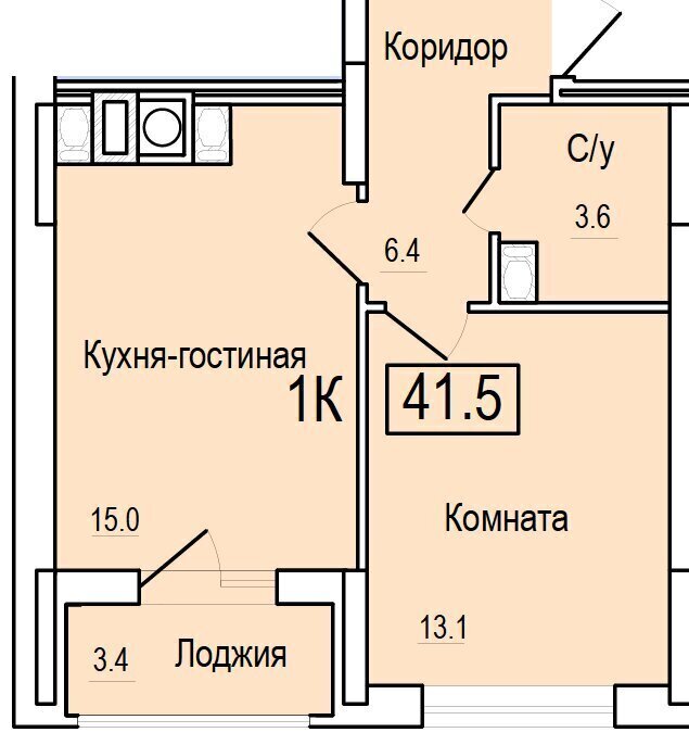 квартира г Смоленск р-н Заднепровский ул Восточная 1-я 5 фото 1