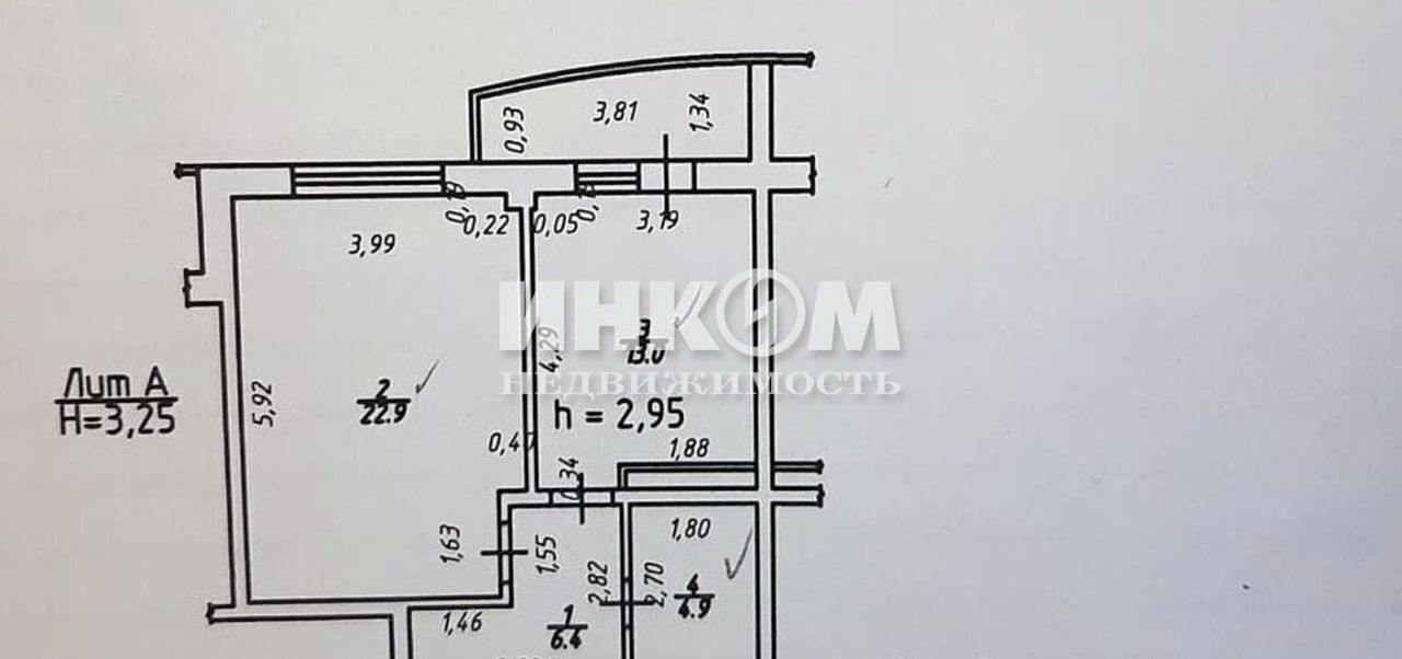 квартира г Краснодар р-н Прикубанский ул им. Ковалева 48 фото 1