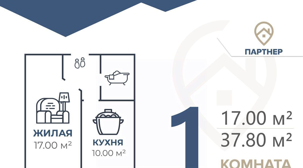 квартира г Волгоград р-н Дзержинский ул им. Расула Гамзатова 19 фото 1