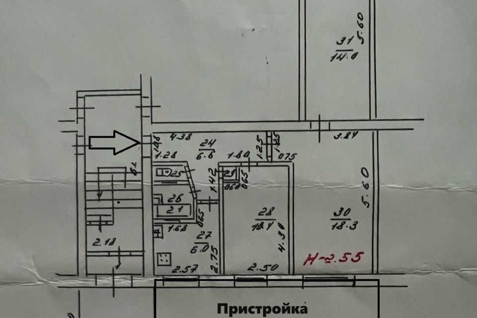 квартира г Краснодар р-н Прикубанский ул им. Тургенева 211 муниципальное образование Краснодар фото 9