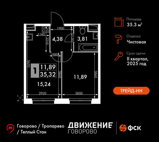 квартал № 1 метро Говорово ЗАО район Солнцево № 3, жилой комплекс Движение. Говорово, к 2 фото