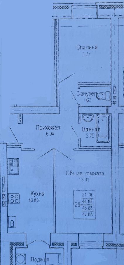 квартира г Йошкар-Ола с Семеновка ул Молодежная 15б ЖК Семейный фото 3