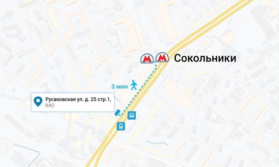 свободного назначения г Москва метро Сокольники ул Русаковская 25с/1 фото 2